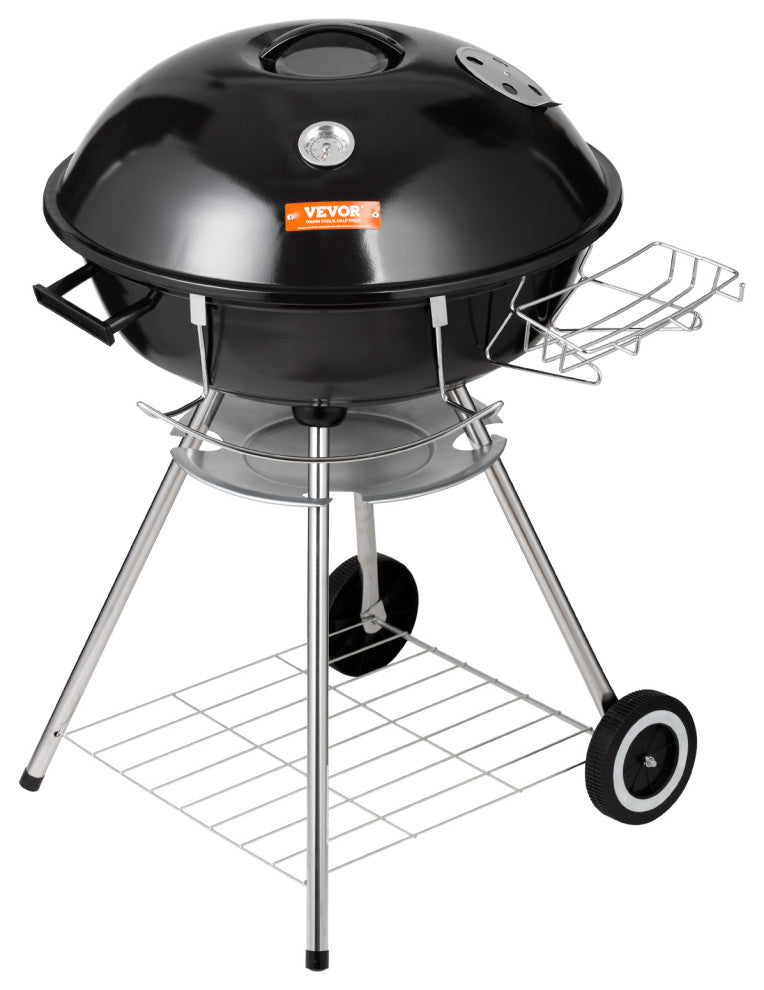 VEVOR 22" Kettle Charcoal Grill BBQ Portable Grill Outdoor Barbecue Cooking