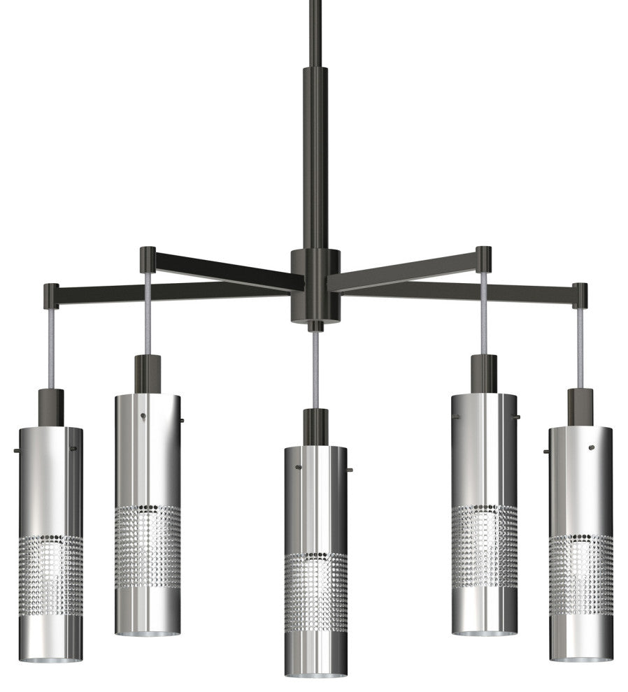 George Kovacs P1595-691, Grid 3, 1-Light Light Chandelier