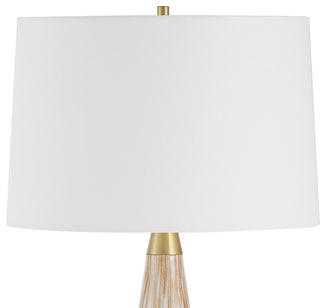 Lyra White & Gold Table Lamp
