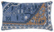 Turquoise Machine Woven Atmore Throw Pillow, 16" x 26"
