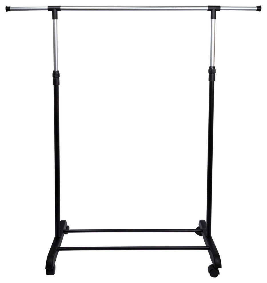 Extendable Clothes Rack with Wheels