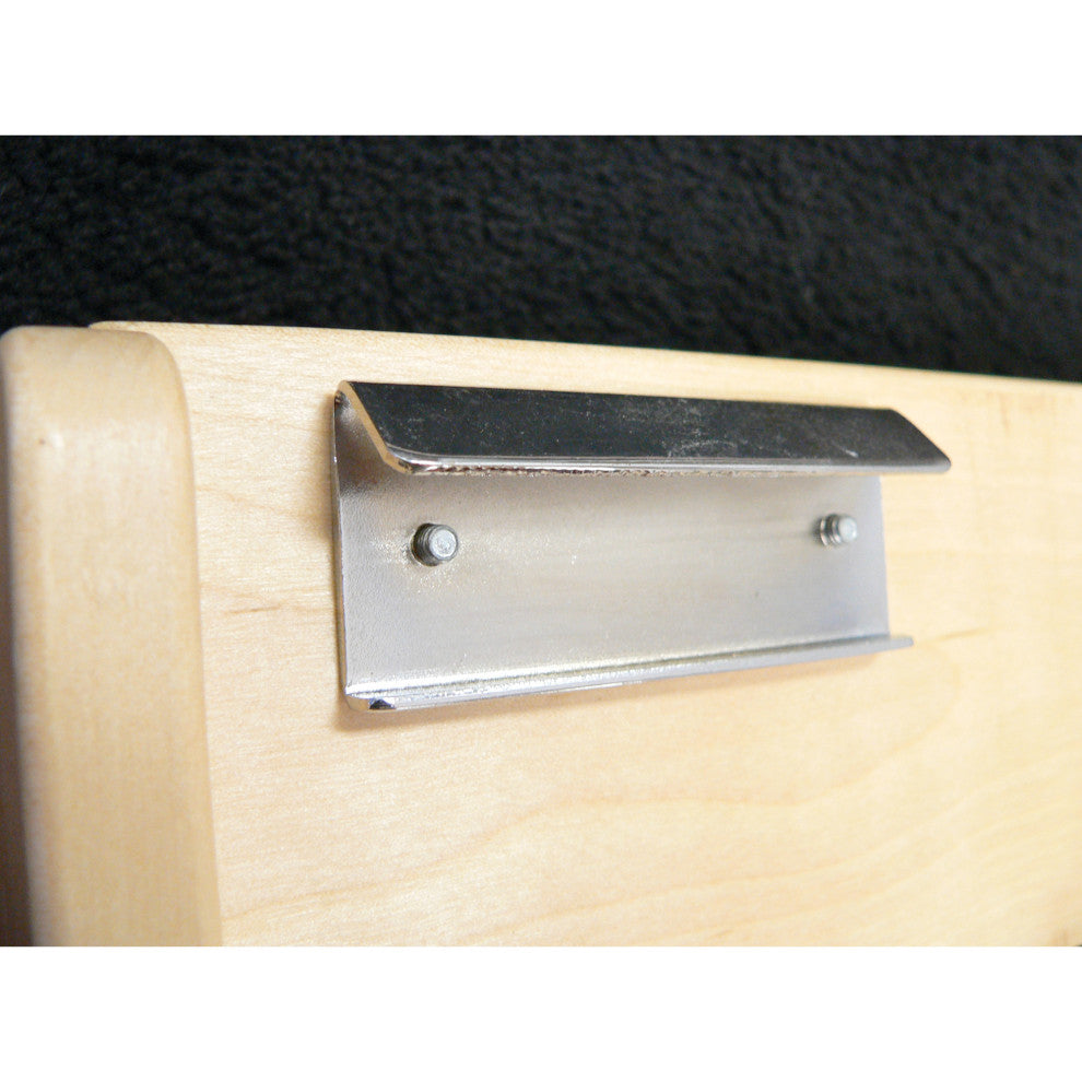 Wood Wall Cabinet Adjustable Spice Rack, 10.13"