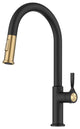 KRAUS Torak 2-Function Single Handle Pull Down Kitchen Faucet SFBBMB