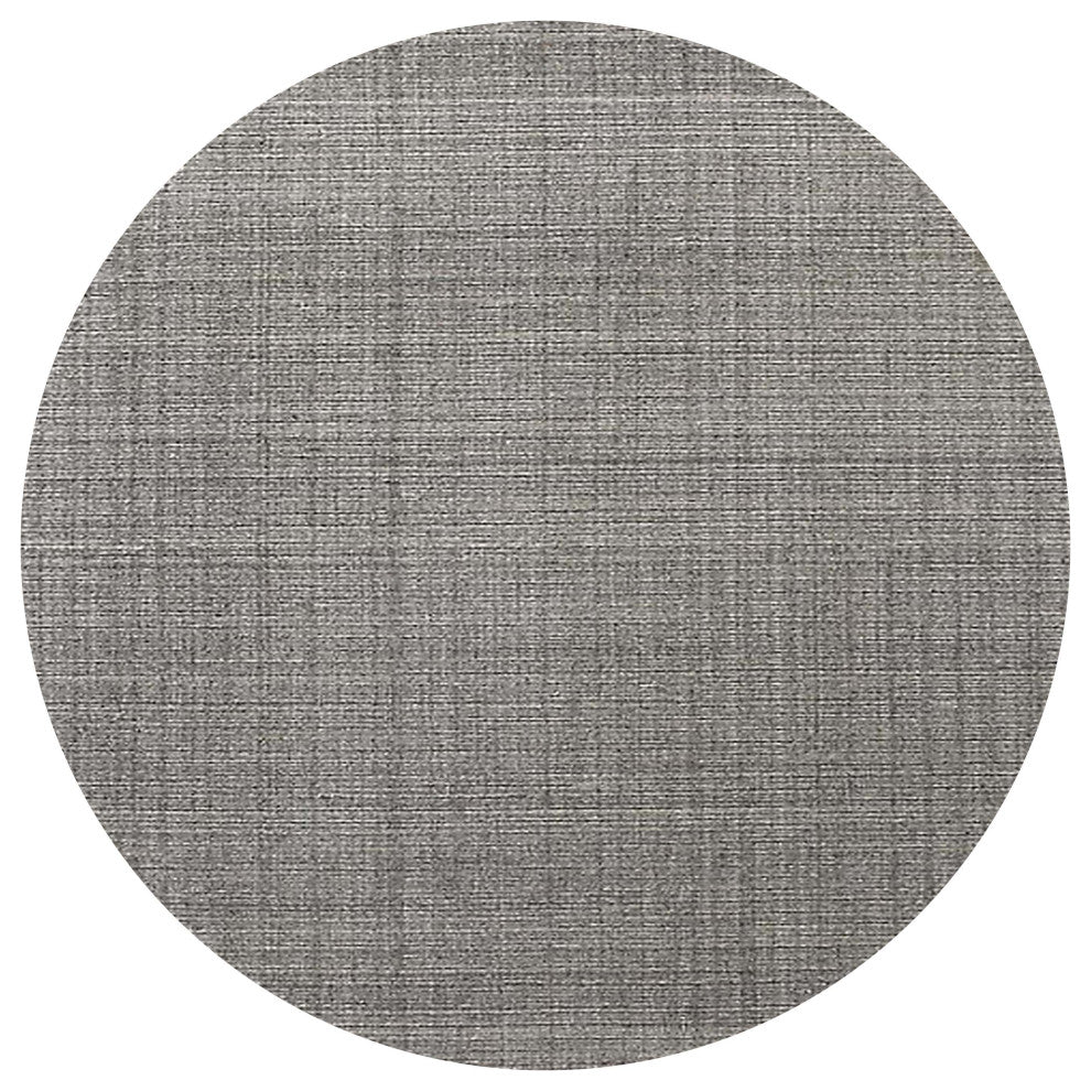 Ahgly Company Indoor Round Mid-Century Modern Area Rugs, 3' Round