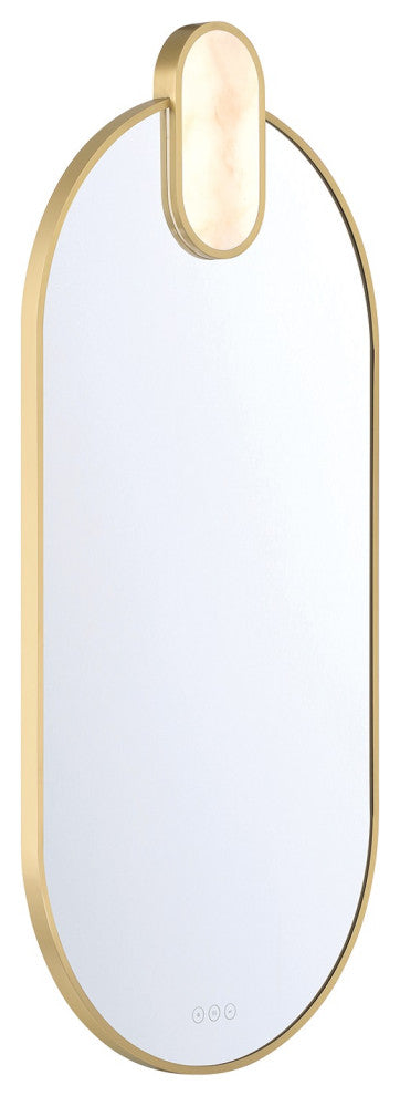 Mrissa, Mirror, 21"x45", Gold