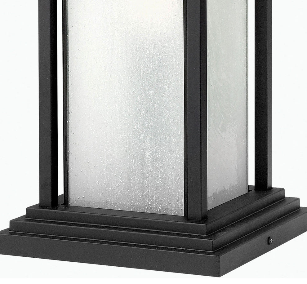 Hinkley Harbor Medium Pier Mount Lantern, Satin Black