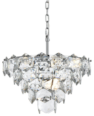Home Living 20" Chandelier, Chrome