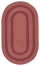 Colonial Mills Graywood GW73 Cedar Bordered Area Rug, Round 8'x8'