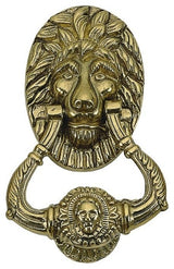 7.5" Lion Door Knocker