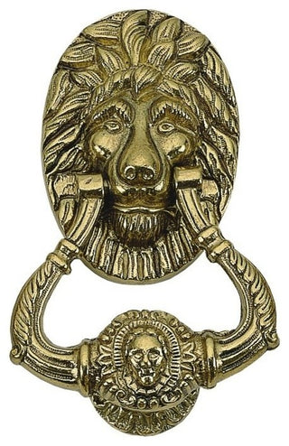 7.5" Lion Door Knocker