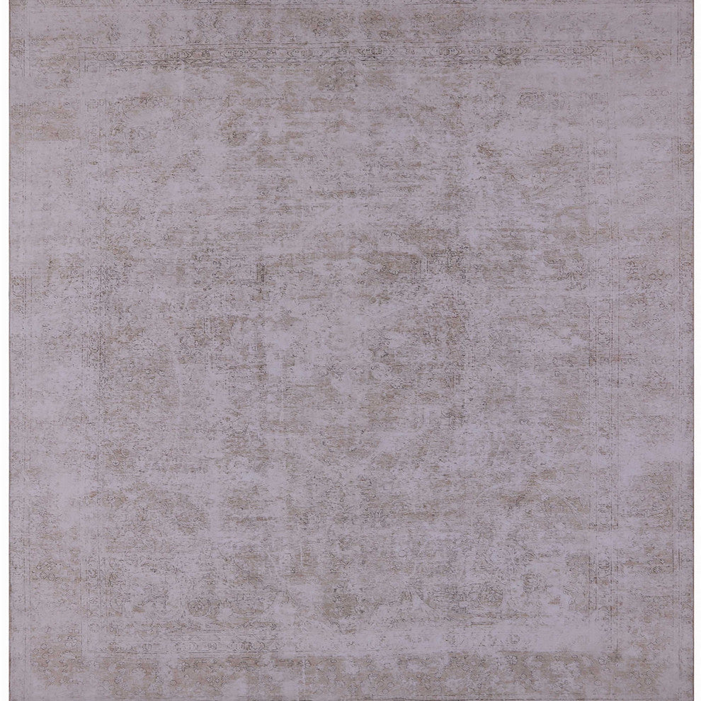 Ahgly Company Indoor Square Mid-Century Modern Area Rugs, 4' Square