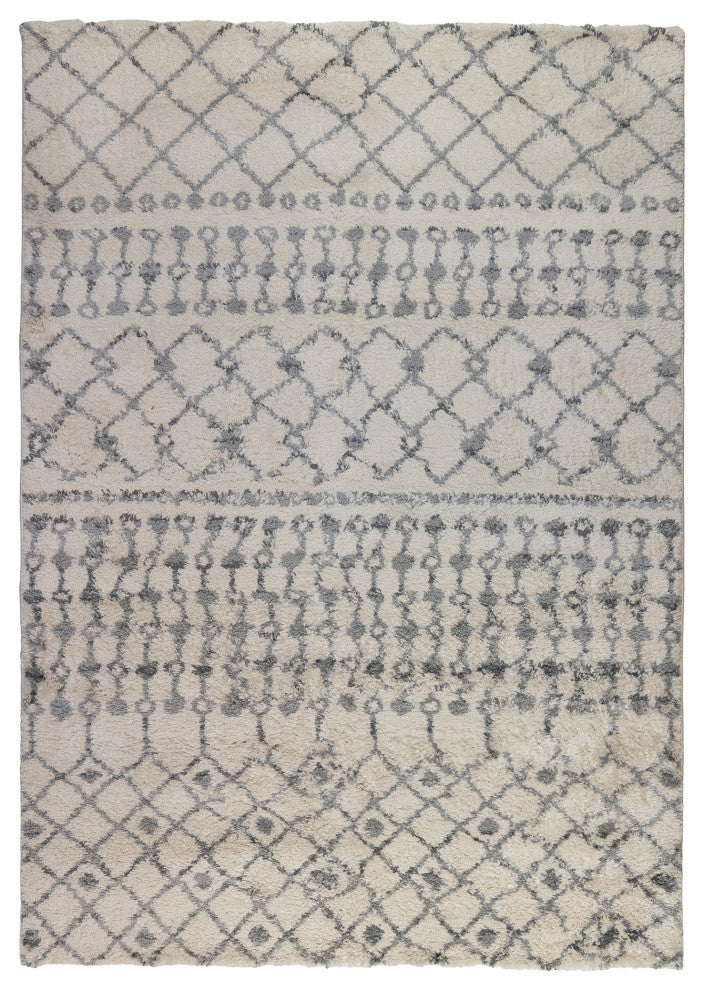 Aspen Arra Shag Polypropylene Area Rug, 5'x7'6"