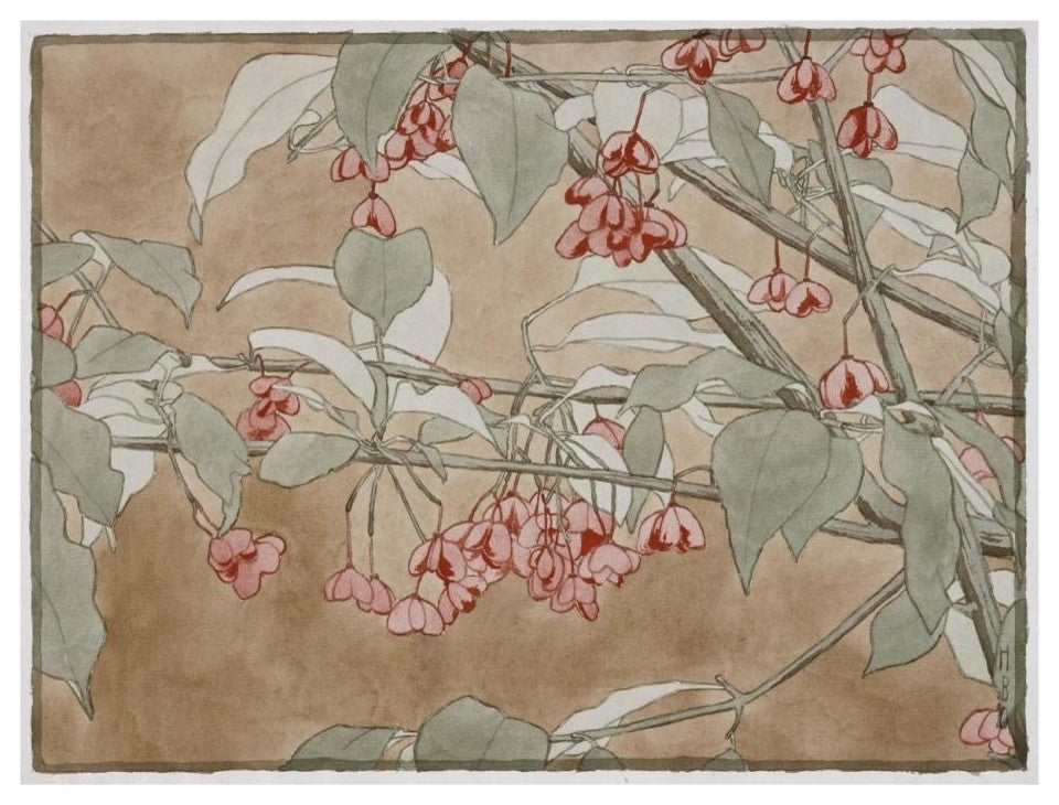 "Burning Bush" Digital Paper Print by Hannah Borger Overbeck, 26"x20"