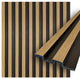 Waterproof Slat Panel, Pickled Oak, Pack of 6