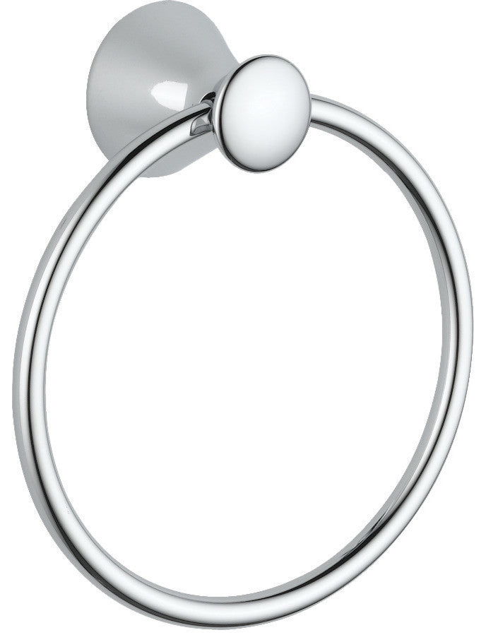 Delta Lahara Towel Ring, Chrome, 73846