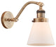 INNOVATIONS LIGHTING 515-1W-BB-G61-LED Small Cone 1 Light Sconce