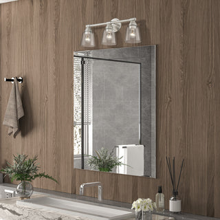 Catania 3-Light Brushed Nickel Vanity Sconce