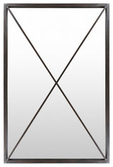 Forge 40"x60" Mirror, Black