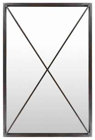 Forge 40"x60" Mirror, Black