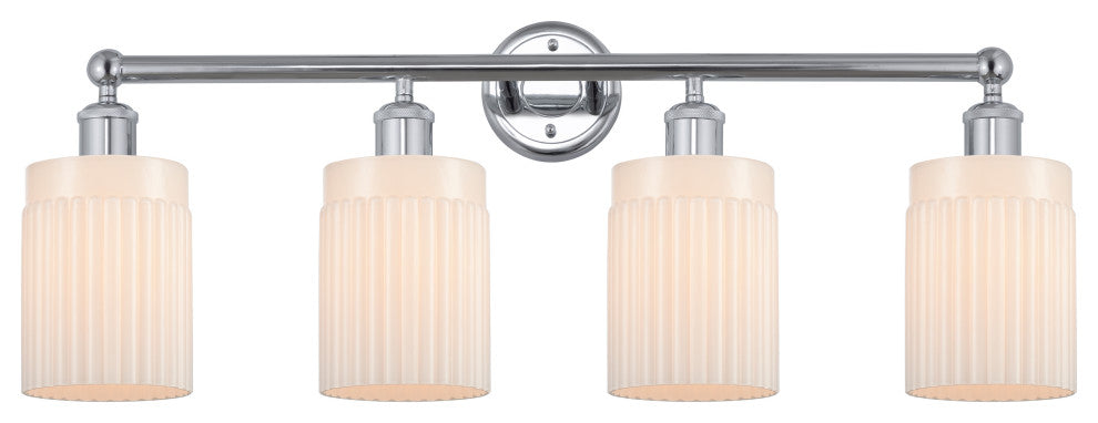 Innovations 616-4W-PC-G341 Hadley 4 Light 31.5" Vanity Light, Polished Chrome