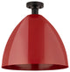 Innovations 616-1F-OB-MBD-16-RD 1 Light Semi-Flush Mount, Oil Rubbed Bronze