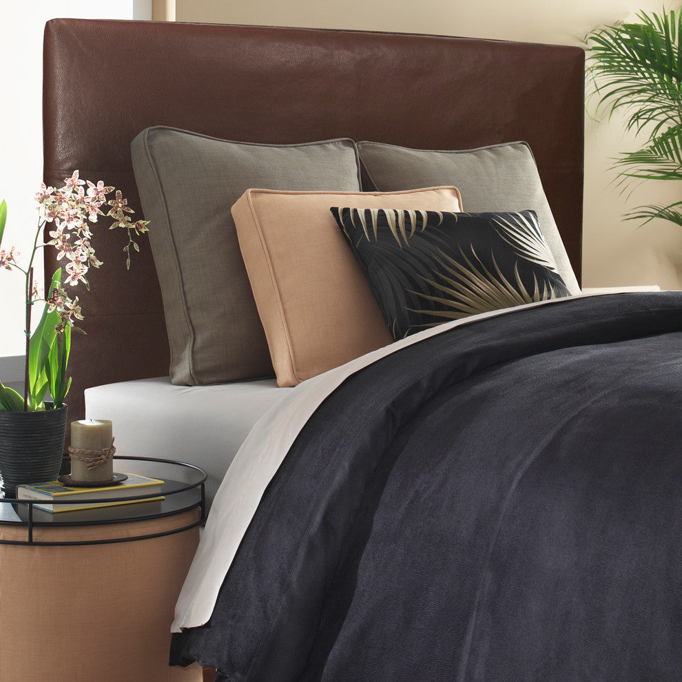 Avanti Full Queen Slipcovered Headboard, Pecan
