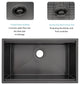 32" L X 19" W Undermount Kitchen Sink