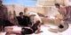 Sir Lawrence Alma-Tadema A Reading from Homer, 15"x30" Gallery Wrapped Canvas