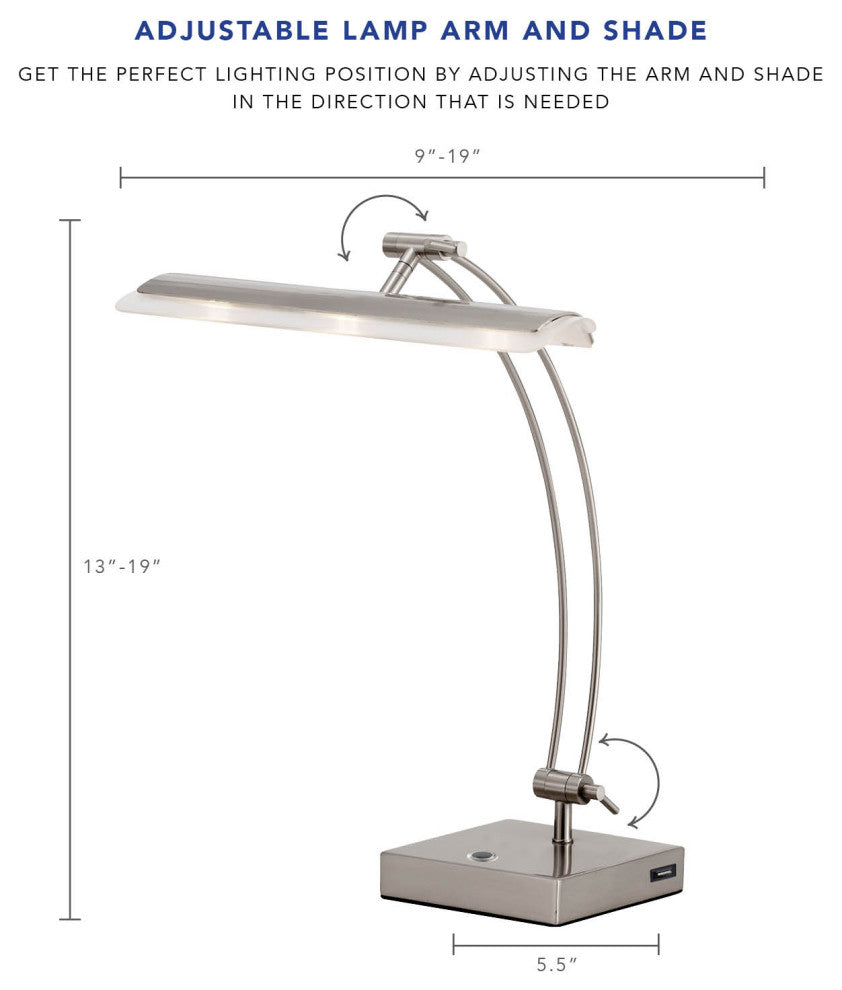 Esquire LED Desk Lamp