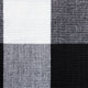 DII Black Buffalo Check Tablecloth 60"x84"