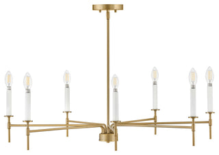 Lark Hux Large Single Tier, Lacquered Brass