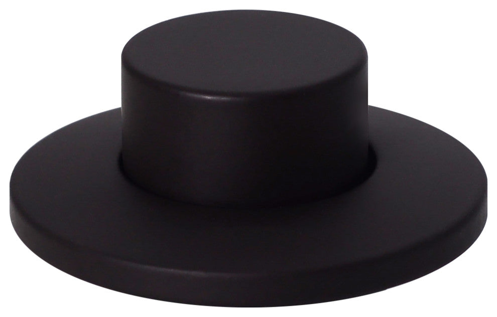 Replacement Raised Button Disposal Air Switch Trim, Oil Rubbed Bronze
