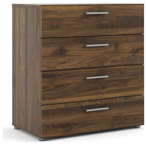 Austin 4 Drawer Chest, Walnut