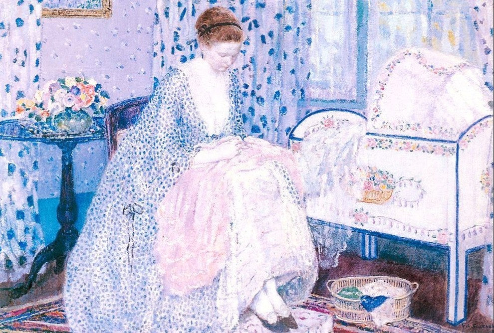 Frederick Carl Frieseke Peace, 18"x27" Gallery Wrapped Canvas Print