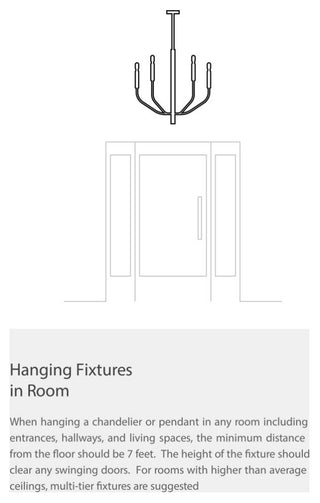 64W Pendant, Matte Black With White Acrylic Diffuser