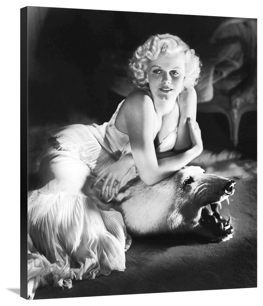 "Jean Harlow" Stretched Canvas Giclee by Hollywood Photo Archive, 30x36"