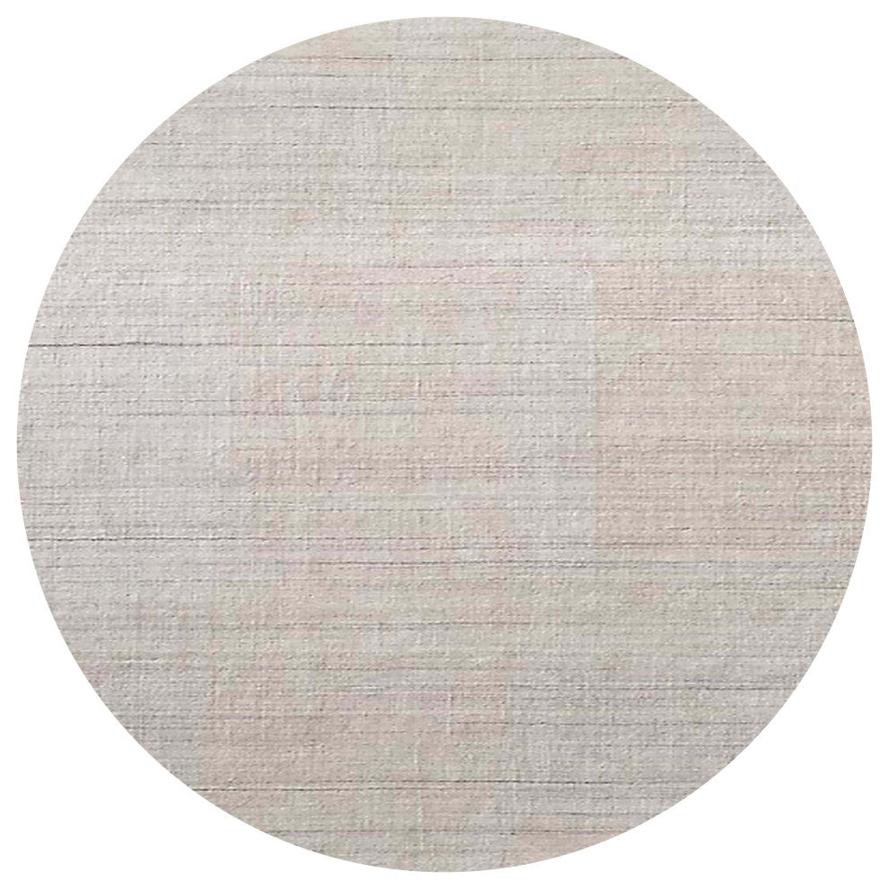 Ahgly Company Indoor Round Mid-Century Modern Area Rugs, 7' Round