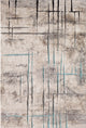 Rainier Rug, Gray and Blue, 7'10" X 9'10"