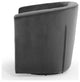Tufted Armchair Accent Chair, Velvet, Dark Gray, Modern, Lounge Hospitality