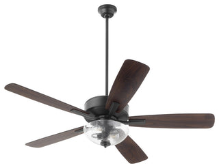 Ovation Transitional Ceiling Fan, Matte Black