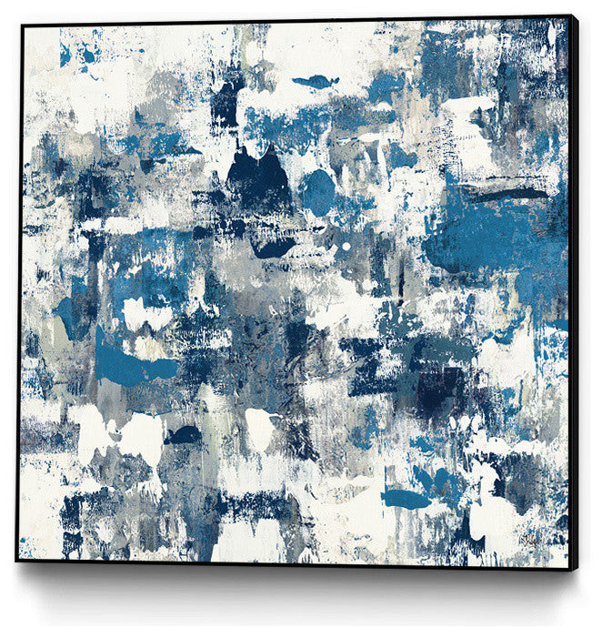 Conclusion Found I Art block Framed Canvas, 20"x20"
