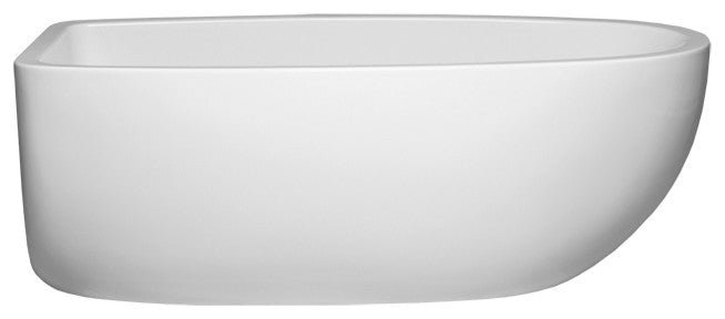 Malibu Atoll Oval Soaking Bathtub 66x32x23 Biscuit