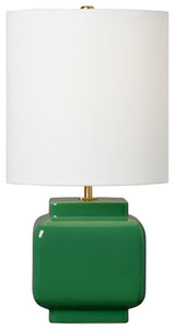 Anderson 1-Light Table Lamp, Green