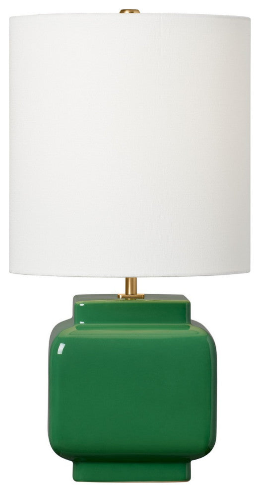 Anderson 1-Light Table Lamp, Green