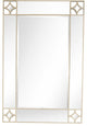 Champagne Finish Wall Mirror