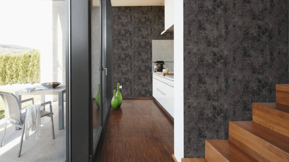 Sample, Plain Textured Wallpaper Featuring Painted Wall, 374256
