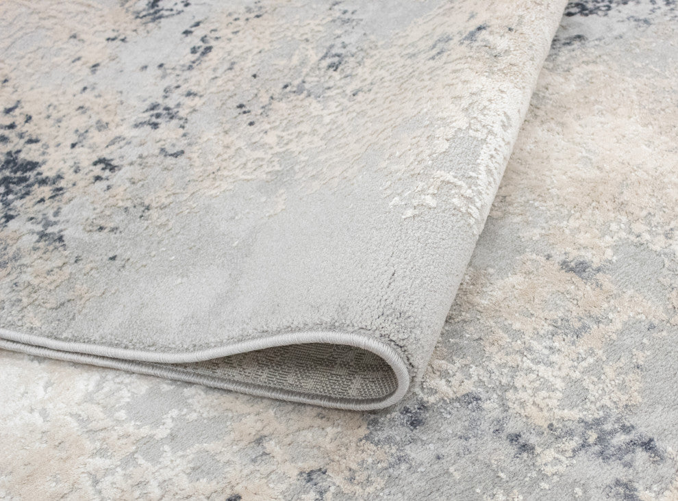 Noori Rug High-Low Robyn Silver/Charcoal Rug