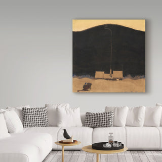 John Bauer 'The Cottage At The Foot Of The Mountain' Canvas Art