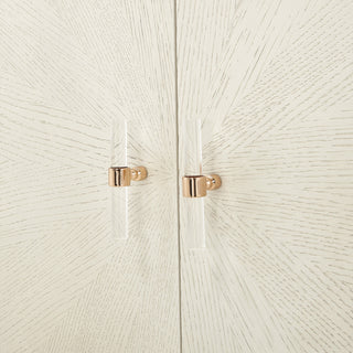 La Rachelle Media Cabinet - Medium Champagne