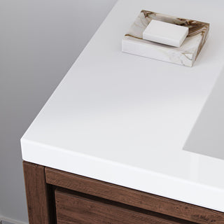 Cerrin Bath Vanity, Rosewood, 42", Single Sink, Freestanding